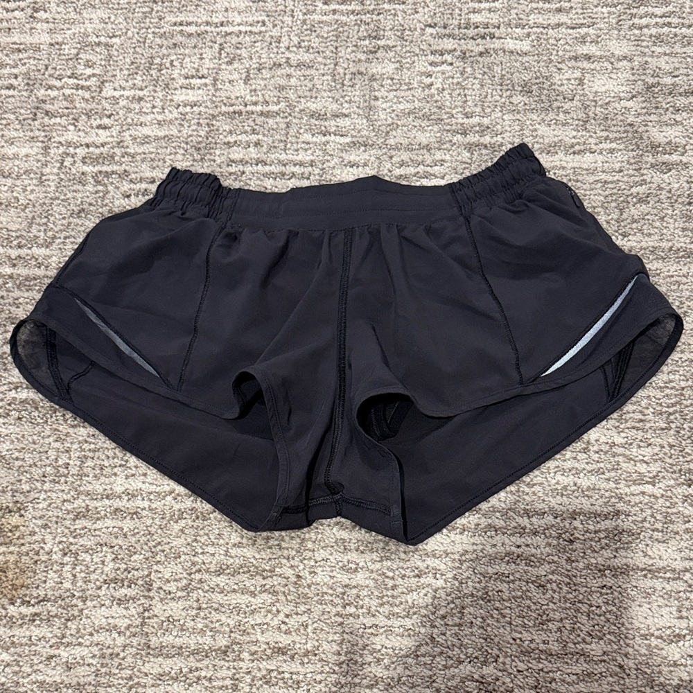 lululemon athletica Black Women's Hotty Hot Shorts